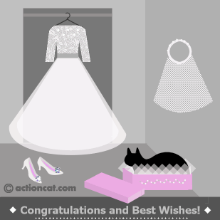 wedding with glitter
