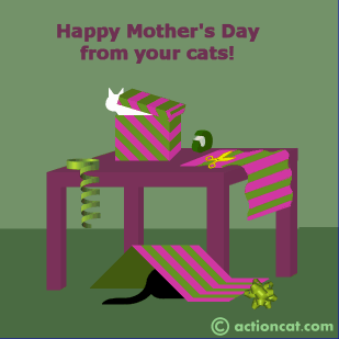 Happy Mother's day from your cats!